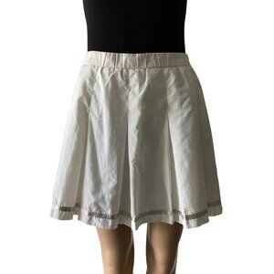 Marcia Made in the USA White Size 12 Tennis Skirt
